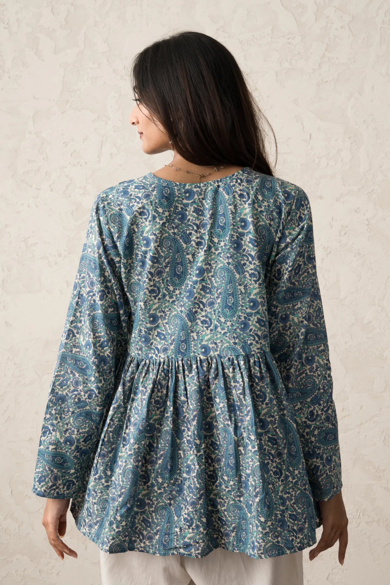 Zareen Flared Short Kurti