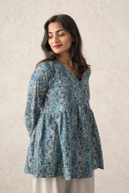 Zareen Flared Short Kurti