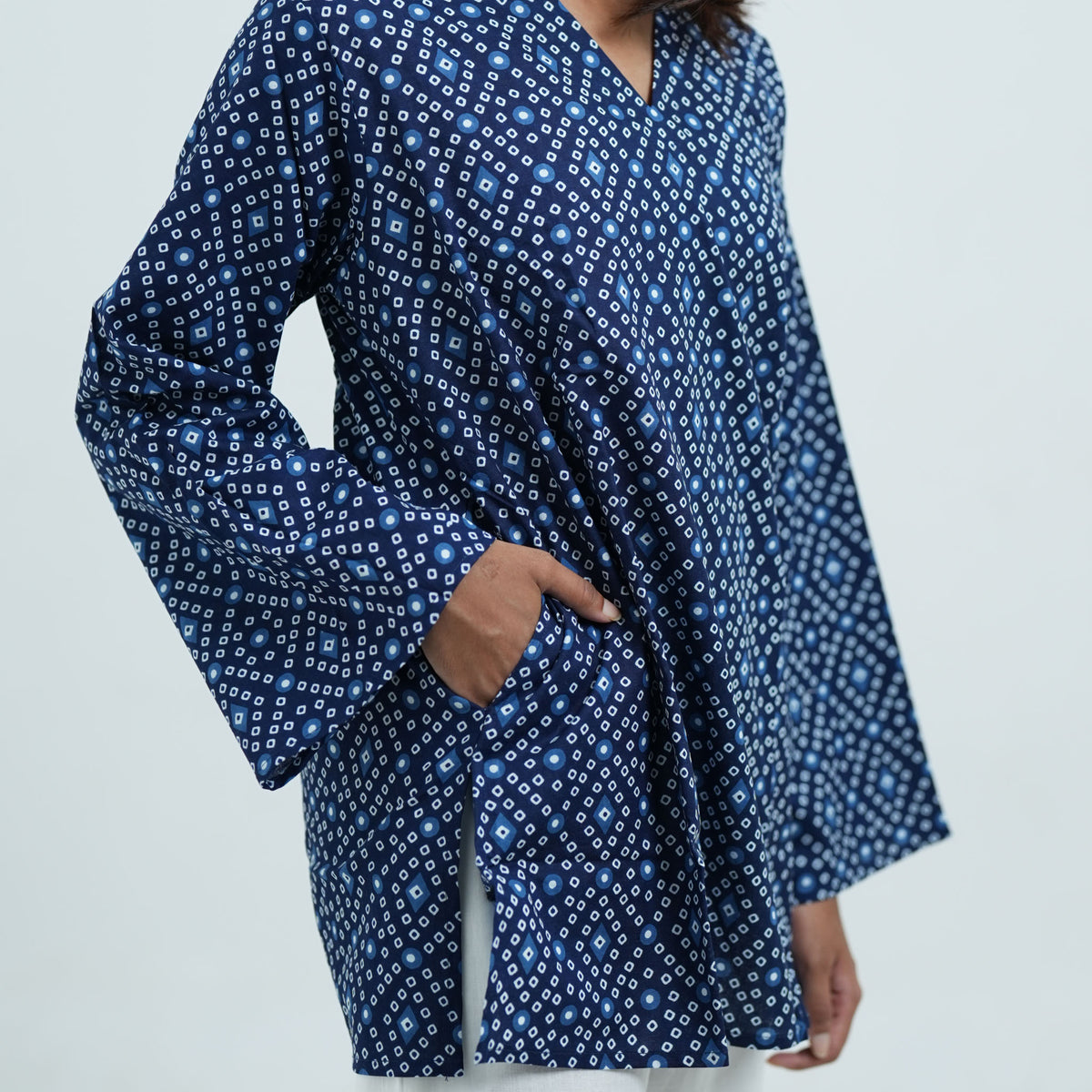 Indigo Muse Short Kurti