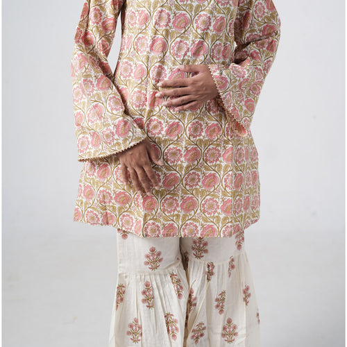Aafreen Peach Blush Co-ord Set