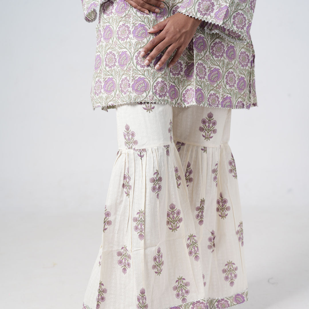 Aafreen Lavender Mist Co-ord Set